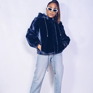 Vintage Jordache Furry Coat